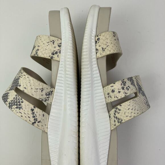 Cole Haan 2. Zerogrand Snake Print Slotted Slide Sandals W13317 Womens Sz 10.5 - Picture 13 of 16